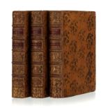 MONTESQUIEU (Charles-Louis Secondat de). Oeuvres. Londres. Nourse. 1767. 3 vol. in-8° pleine basane