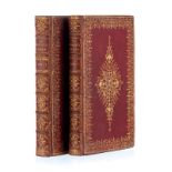 HORACE. Quinti Horatii Flacci Opera. Londini. Iohannes Pine. 1733-1737. 2 volumes in-8°. reliés en p
