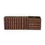 ROUSSEAU. Collection complètes des 'uvres. A Genève. 1782-1789. 17 vol. in-4° plein veau havane (rel