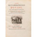 OVIDE. Les Métamorphoses. en latin et en françois. de la traduction de M. l'Abbé Banier. Paris. Bail