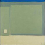 Walter Mafli (1915-2017). Composition. huile sur toile. signée et datée 97. 110x110 cm