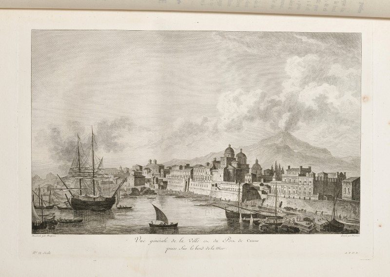 VOYAGE. [SAINT-NON]. Voyage pittoresque [...] des royaumes de Naples et de Sicile. Paris.[Clousier]. - Image 8 of 9