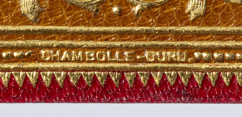 DIONIS DU SÉJOUR. Origine des grâces. Paris. s. n.. 1777. In-8 relié plein maroquin rouge par Chambo - Image 6 of 6