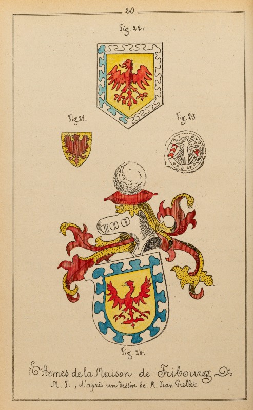 HÉRALDIQUE SUISSE Ensemble de documents provenant de la Société Héraldique Suisse français et allema - Image 10 of 13