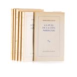 DURAS (Marguerite). Ensemble de 6 ouvrages en 6 vol. en édition originale. Paris. éditions de Minuit