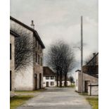 Jacques Deperthes (1936). "Lussy-sur-Morges (Vaud)". huile sur toile. signée. contresignée et titrée