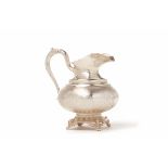 CAILAR & BAYARD - A FRENCH SILVER PLATED MILK JUG