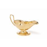 WOLFF GERMANY - A GOLD PLATED GRAVY BOAT