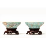 A PAIR OF QING, GUANGXU, 'FAMILLE ROSE' PORCELAIN BOWLS