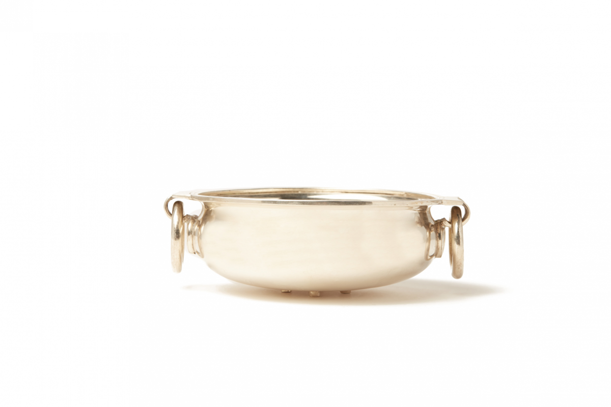 A STERLING SILVER HANDLED BOWL - Image 2 of 3