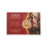 A GOLD BULLION SOVEREIGN 2006