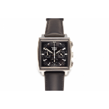 TAG HEUER - A 'MONACO' CHRONOGRAPH WATCH