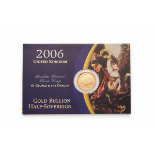 A 2006 UK GOLD BULLION HALF-SOVEREIGN