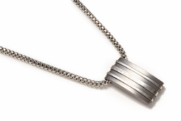 MONTBLANC - A CONTEMPORARY MEN'S PENDANT & CHAIN