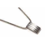 MONTBLANC - A CONTEMPORARY MEN'S PENDANT & CHAIN