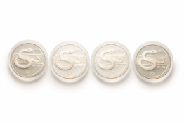 A LOT OF FOUR 2013 'TWO SINGAPORE DOLLAR' CUPRO-NICKEL PROOF-LIKE COIN