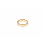 CARTIER - A GOLD MAILLON PANTHERE WEDDING RING