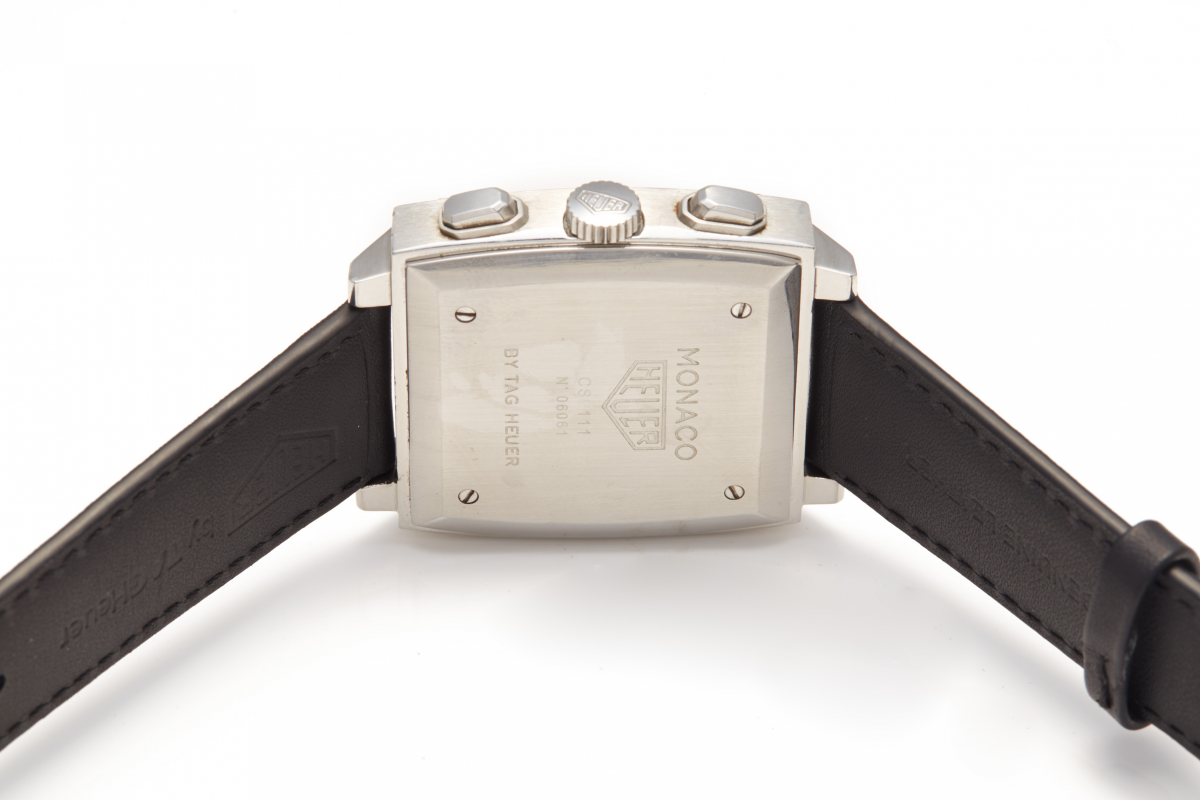 TAG HEUER - A 'MONACO' CHRONOGRAPH WATCH - Image 2 of 3