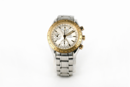 OMEGA - A HALF GOLD 'SPEEDMASTER' WATCH