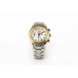 OMEGA - A HALF GOLD 'SPEEDMASTER' WATCH