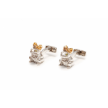 TATEOSSIAN - A PAIR OF FROG PRINCE CUFFLINKS