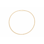 NIESSING - AN 18K GOLD CHOKER NECKLACE