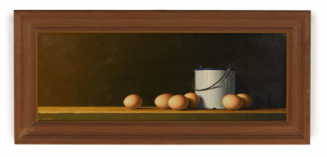 GEOFF WILLIAMS (NEW ZEALAND, B.1966) - STILL LIFE WITH EGGS