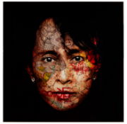 BRUNO TIMMERMANS (BELGIAN, B.1977) - AUNG SAN SUU KYI