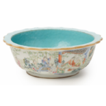 A 'FAMILLE ROSE' PORCELAIN BOWL