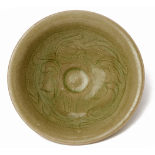 AN INCISED LONGQUAN CELADON BOWL