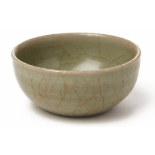 A SMALL CELADON GLAZED BOWL