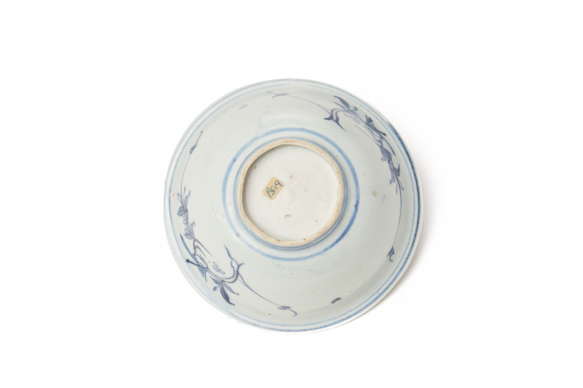 A BLUE AND WHITE PORCELAIN BOWL (5) - Image 3 of 3