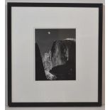 ANSEL ADAMS (1902-1984). Photographie argentique noir et blanc intitulée "Moon and [...]