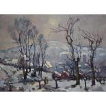 "Le Mont Gargan sous la neige" Huile sur toile réplique d'une oeuvre originale de [...]