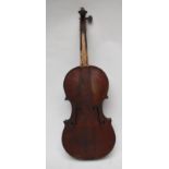 Violon Français province fin 18ème siècle, longueur de coffre 358 mm ancienne [...]