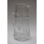 SAINT-LOUIS (manufacture de), Broc en cristal taillé, modèle Tommy, H. 25 cm, Diam. [...]