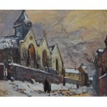 Léonard BORDES (1898-1969), Ancienne église Saint Nicaise (avant incendie de 1934), [...]
