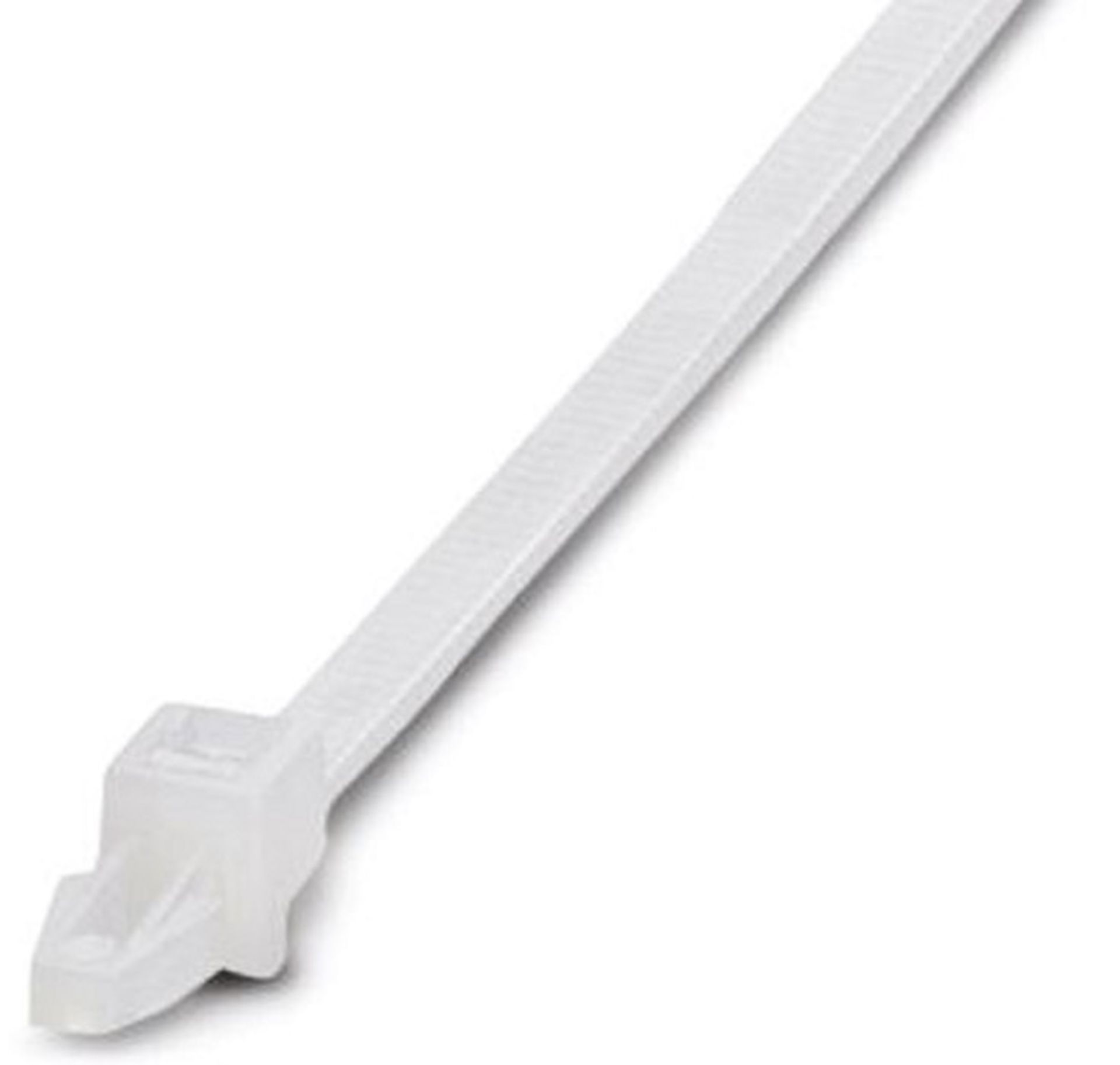 7000 x Phoenix Contact Natural Nylon Cable Tie, 200mm x 4.8 mm