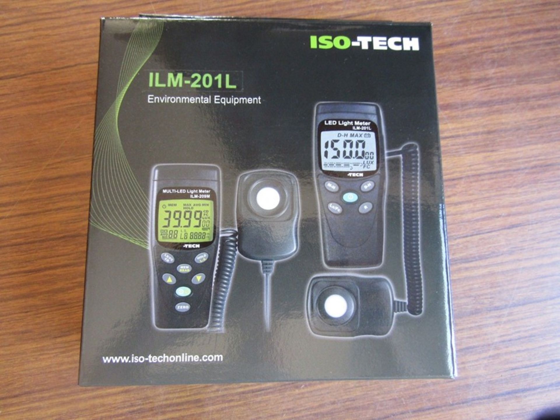 ILM201L LUX/FC LED Light Meter measurement range of between 200 and 200 000 lux - 8765174 - Image 2 of 2