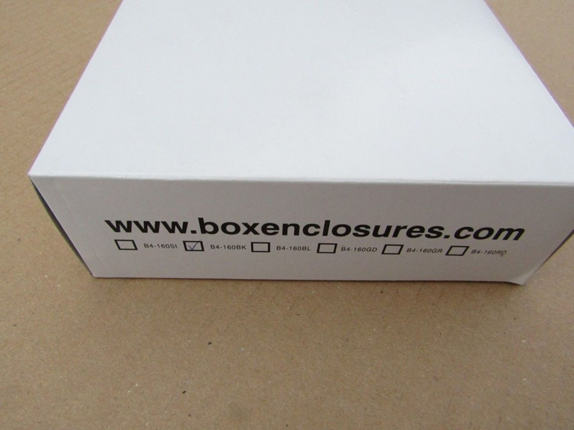 20 x BOX Bex 4 Black Aluminium Enclosure Instrument Case 160.5x169.8x53.5mm £300 retail H7L 1046135 - Image 2 of 2