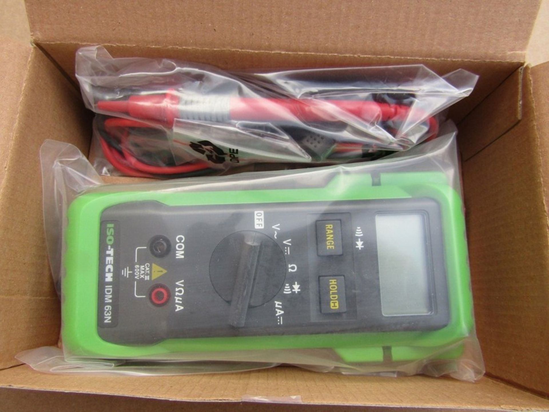 ISO-TECH IDM 63N Handheld Digital Multimeter 600V c 3mA DC 600Vdc TM HeD 6974036