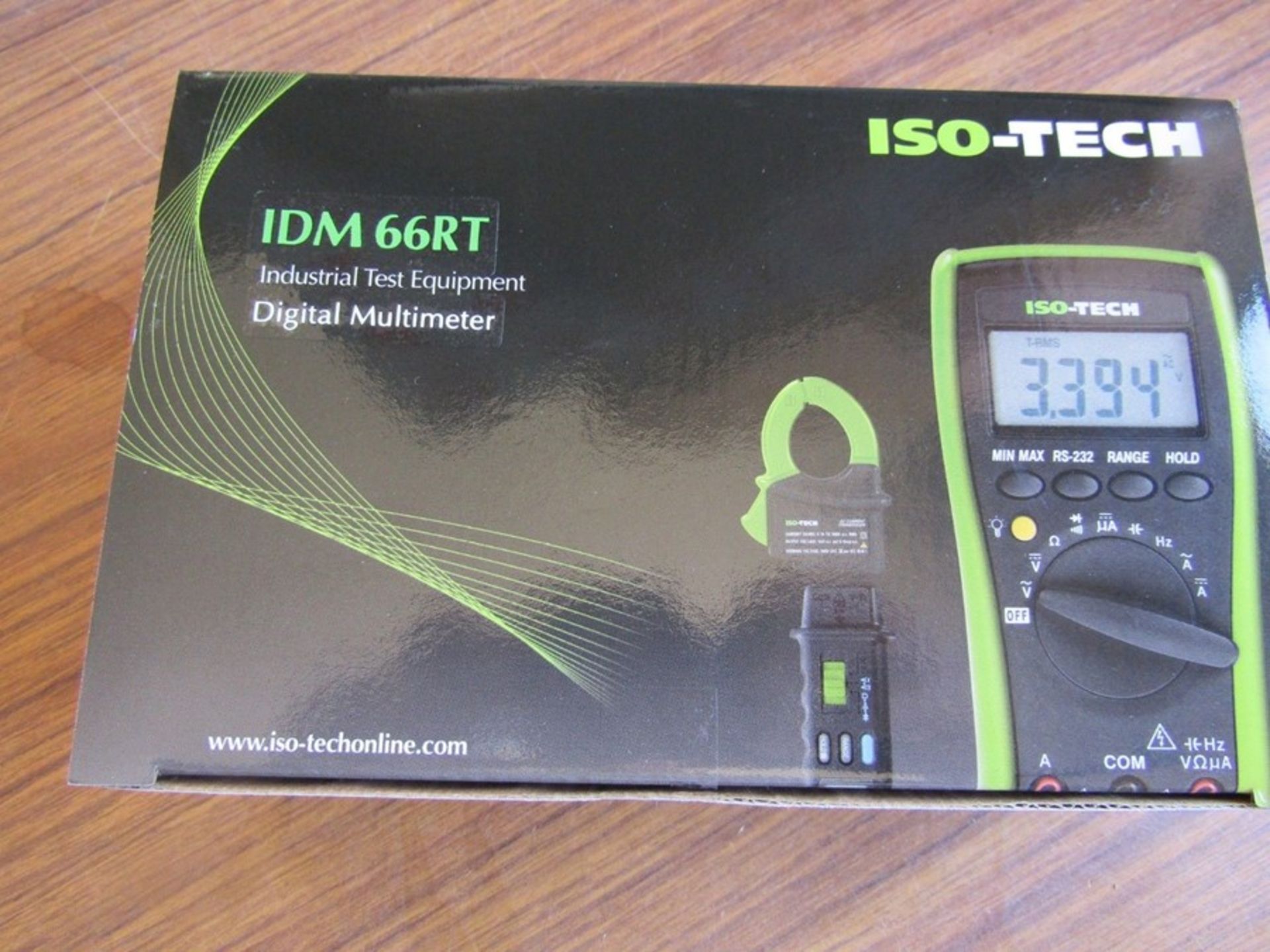 ISO-TECH IDM66RT Handheld Digital Multimeter 10A 1000Vac 1000Vdc J12 7961696 - Image 2 of 2