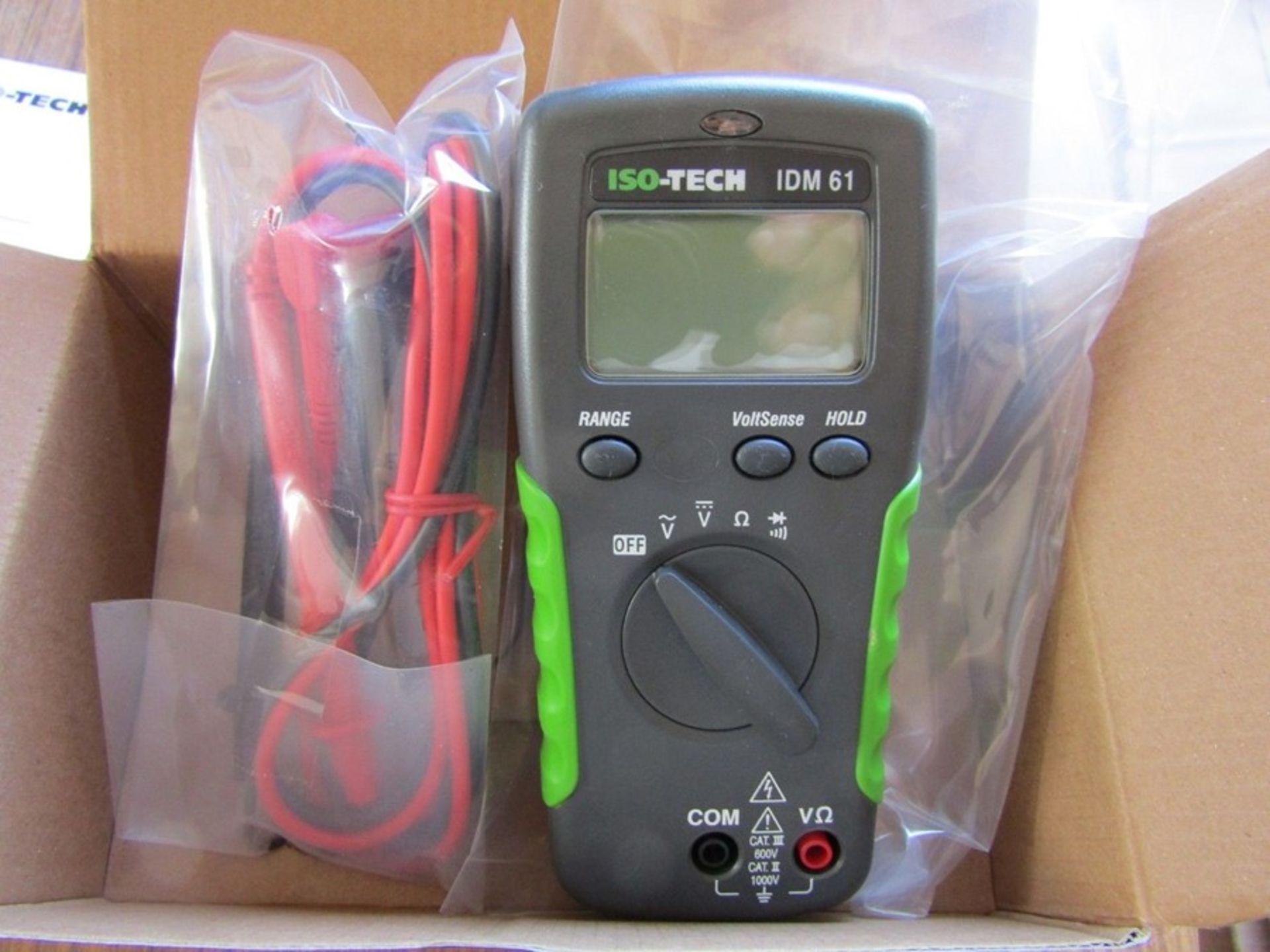 ISO-TECH IDM61 Handheld Digital Multimeter 750V ac 1000V dc - J2 6974023