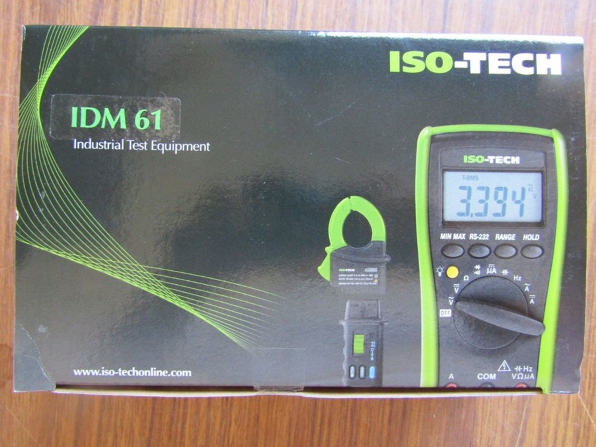 ISO-TECH IDM61 Handheld Digital Multimeter 750V ac 1000V dc - J2 6974023 - Image 2 of 2