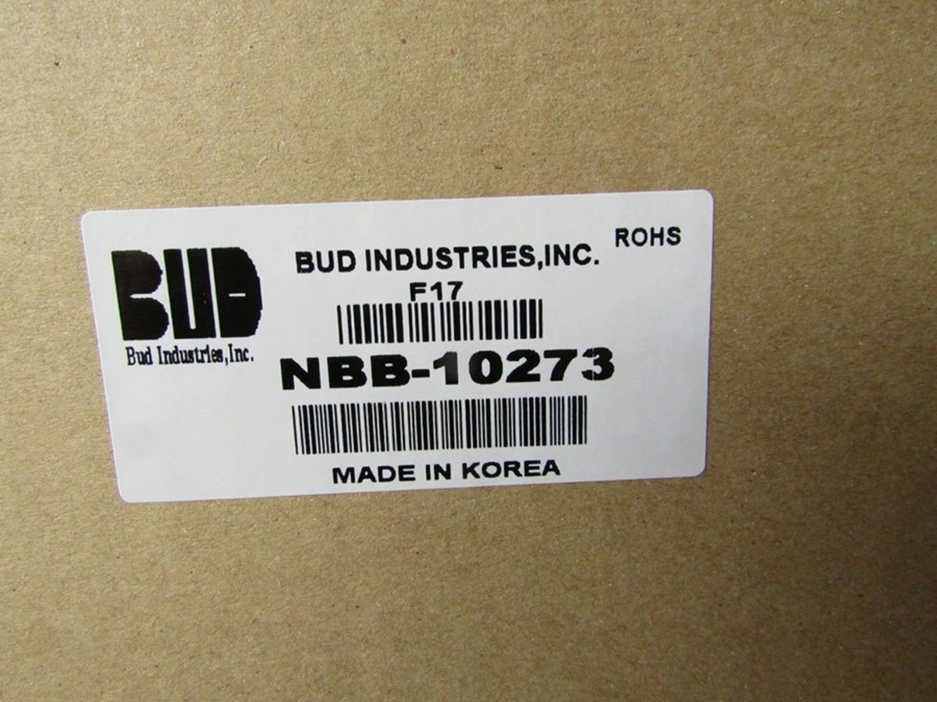 BUD NBB Latch Wall Box, ABS, PC, Grey, 486.9 x 371.9 x 199.4mm - H7M 1121966 - Image 2 of 2