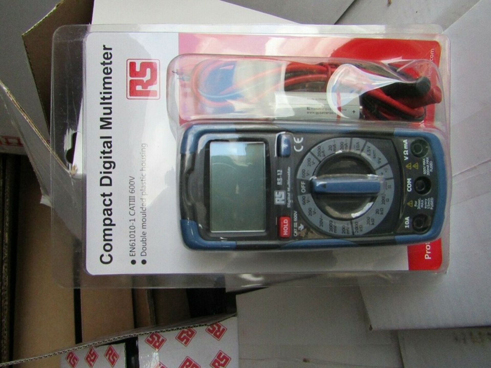 20 x RS PRO Compact Handheld Digital Multimeter 600V - RS-12 H9FL 8937893