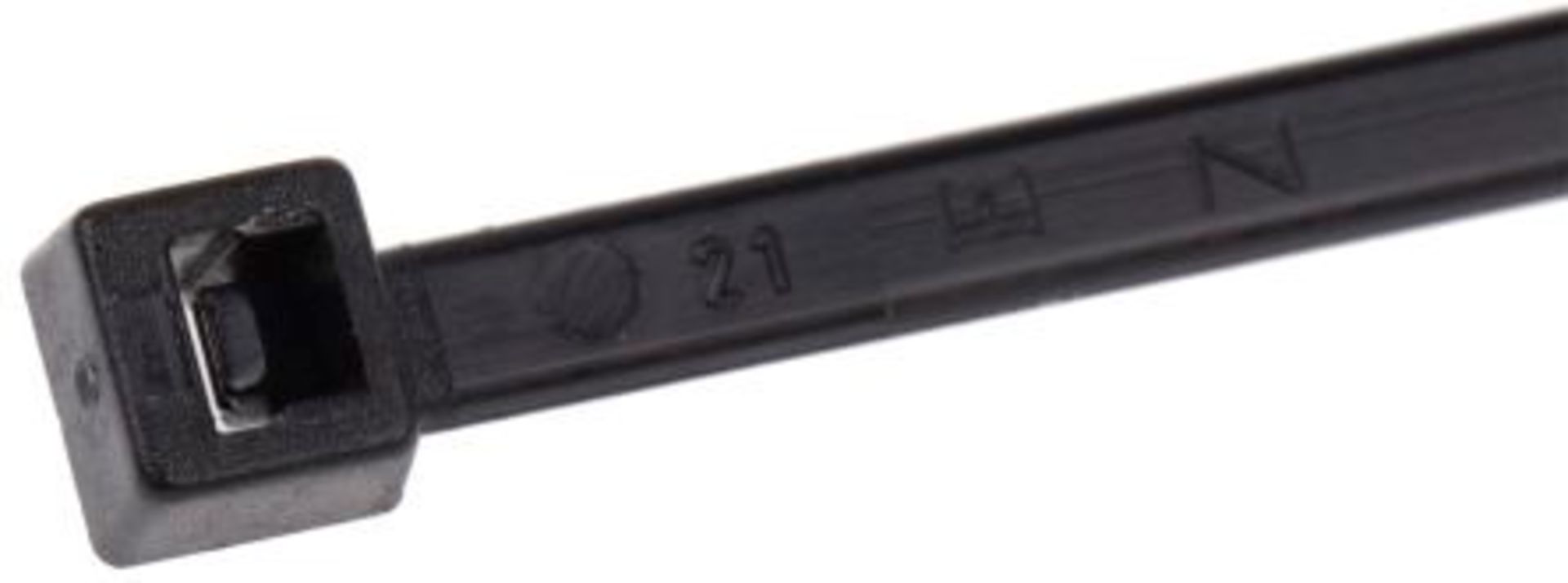 24000 x Phoenix Contact Black Nylon Cable Tie, 140mm x 3.6 mm 3008050173 - Image 2 of 3