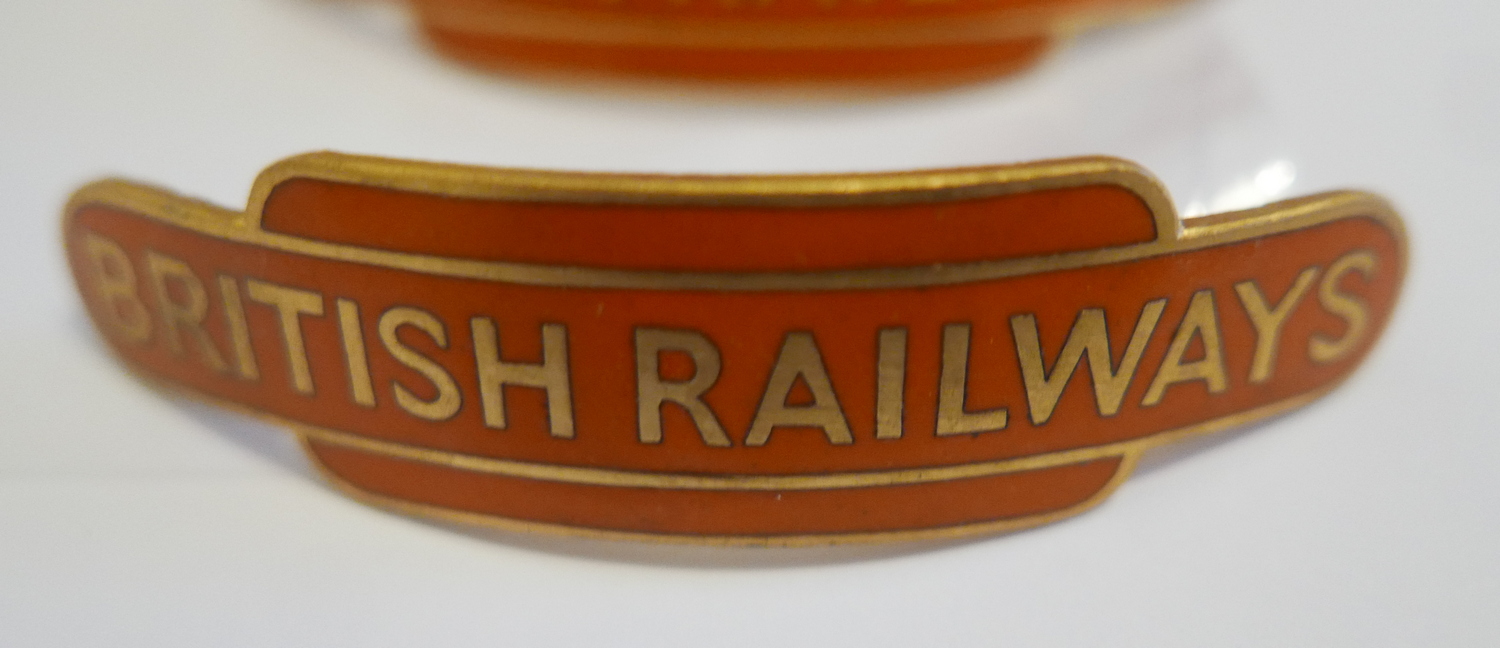 Pair of Genuine Vintage J R Gaunt British Railway Totem Badges. - Image 2 of 4