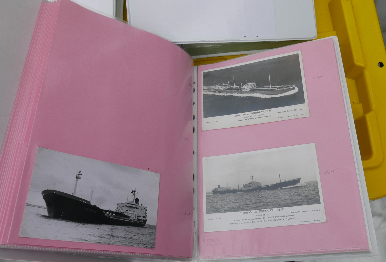 Lot of 4 Albums of Royal Navy Ship Photo's, Aberdeen Harbour etc. - Image 4 of 7