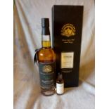 Glenlivet 1968 Whisky - 40y old single cask 2834-42.3% bottle 51/160 with matching Miniature